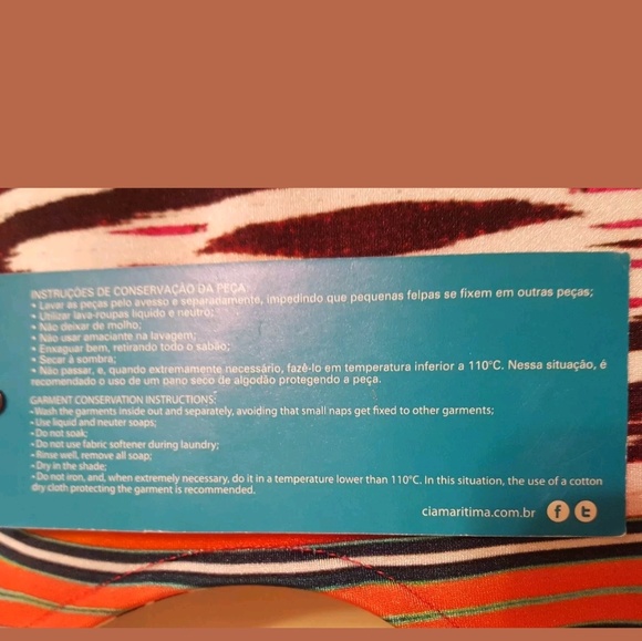 Designer Cia Maritima Beachwear Dress Coverup ikat - Picture 6 of 7